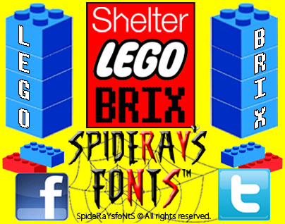 LEGO BRIX font